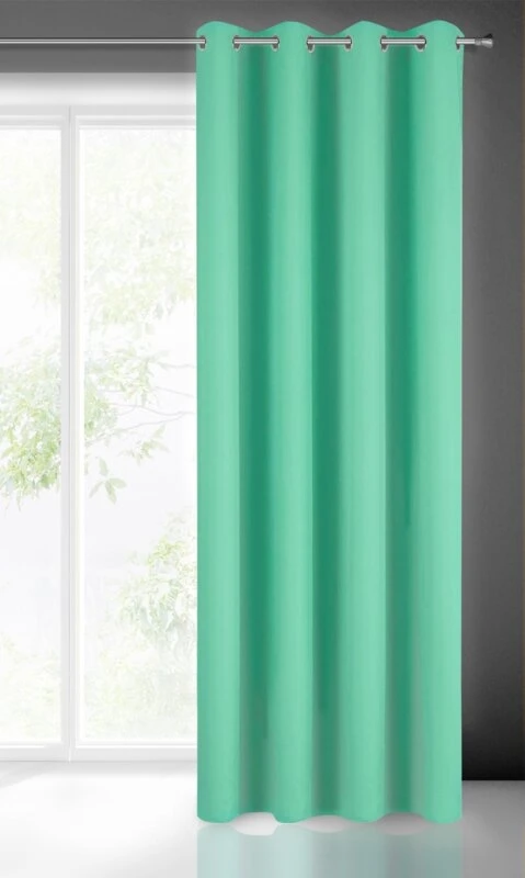 ZASŁONA GOTOWA RITA 140 X 250 CM MIĘTOWY