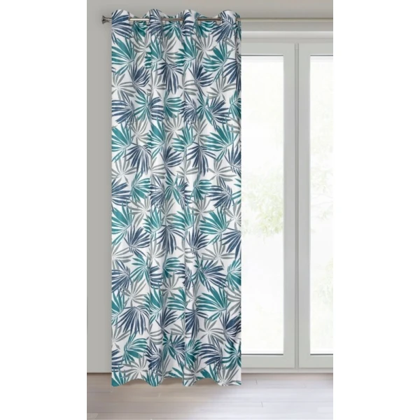 ZASŁONA GOTOWA D91 ELINA 140 X 250 CM BIAŁY
