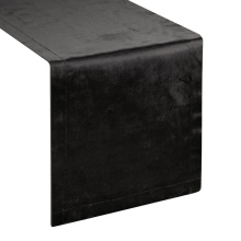OBRUS ROYAL 1 35 X 180 CM CZARNY