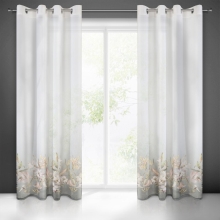 ZASŁONA GOTOWA PAMELA 140 X 250 CM BIAŁY