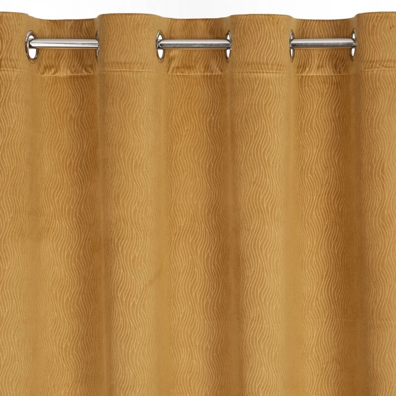 ZASŁONA GOTOWA LILI 140 X 250 CM ŻÓŁTY