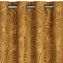 ZASŁONA GOTOWA LIVIA 140 X 250 CM ZŁOCISTY