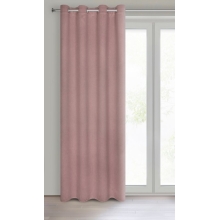 ZASŁONA GOTOWA AMARO 140 X 250 CM PUDROWY RÓŻ