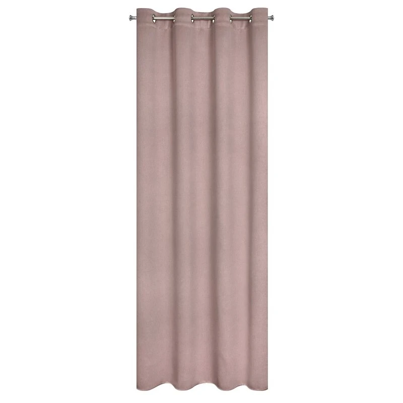 ZASŁONA GOTOWA CARLO 135 X 250 CM PUDROWY RÓŻ