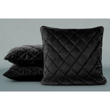 POSZEWKA VELVET 28 50 X 50 CM CZARNY