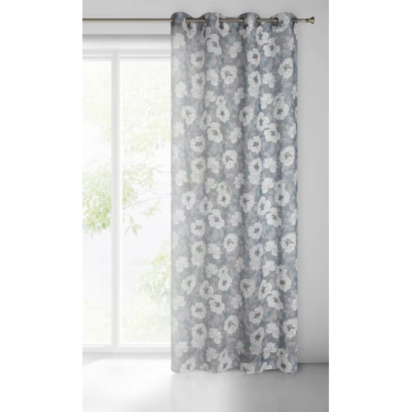 ZASŁONA GOTOWA FABIA 140 X 250 CM POPIELATY