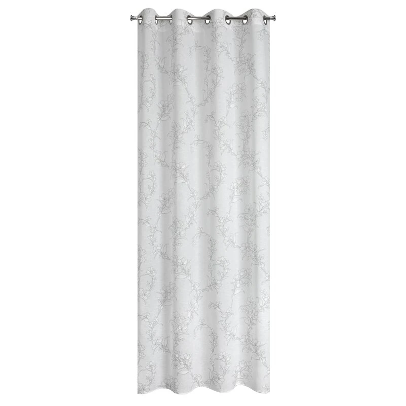 ZASŁONA GOTOWA FIORE 140 X 250 CM BIAŁY