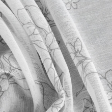 ZASŁONA GOTOWA FIORE 140 X 250 CM BIAŁY