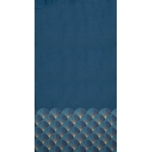 ZASŁONA GOTOWA D91 GINA 140 X 250 CM GRANATOWY