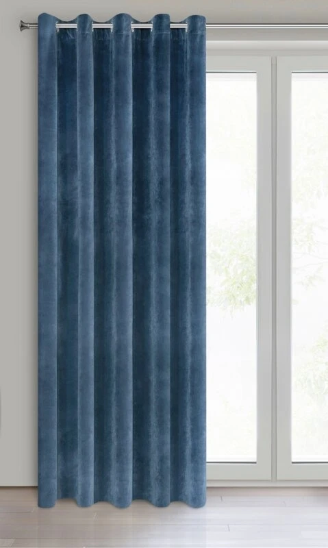 ZASŁONA GOTOWA VILLA 140 X 250 CM GRANATOWY