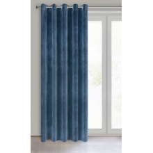 ZASŁONA GOTOWA VILLA 140 X 250 CM GRANATOWY