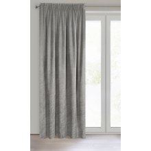 ZASŁONA GOTOWA RIVA NA TAŚMIE 140 X 270 CM POPIELATY