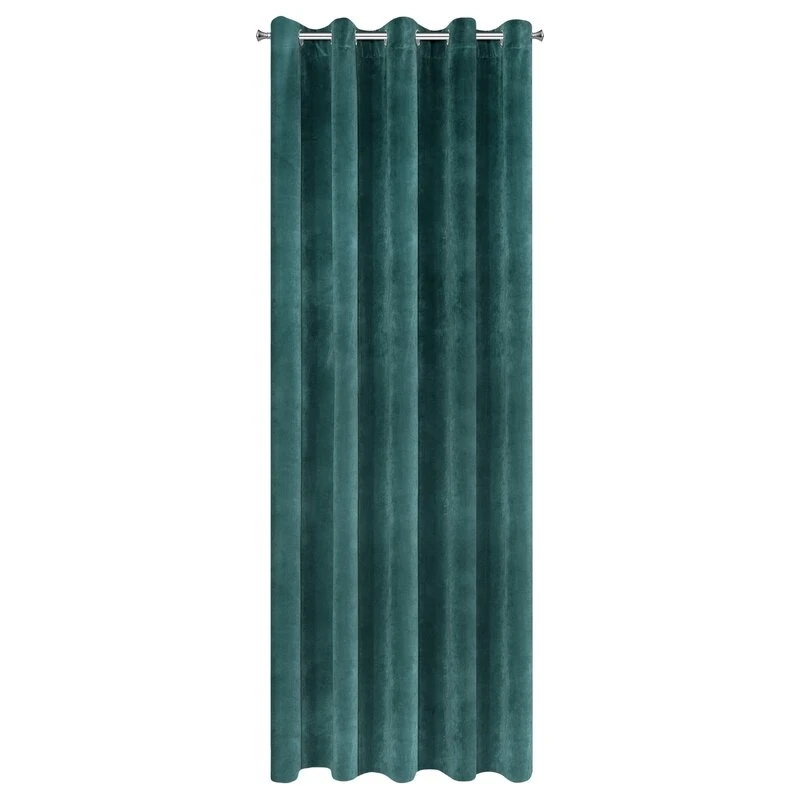 ZASŁONA GOTOWA VILLA 140 X 250 CM CIEMNOTURKUSOWY