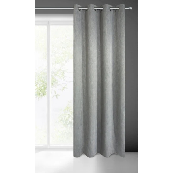 ZASŁONA GOTOWA ROSSIE 135 X 250 CM STALOWY