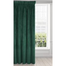 ZASŁONA GOTOWA VILLA NA TAŚMIE 140 X 300 CM CIEMNOZIELONY