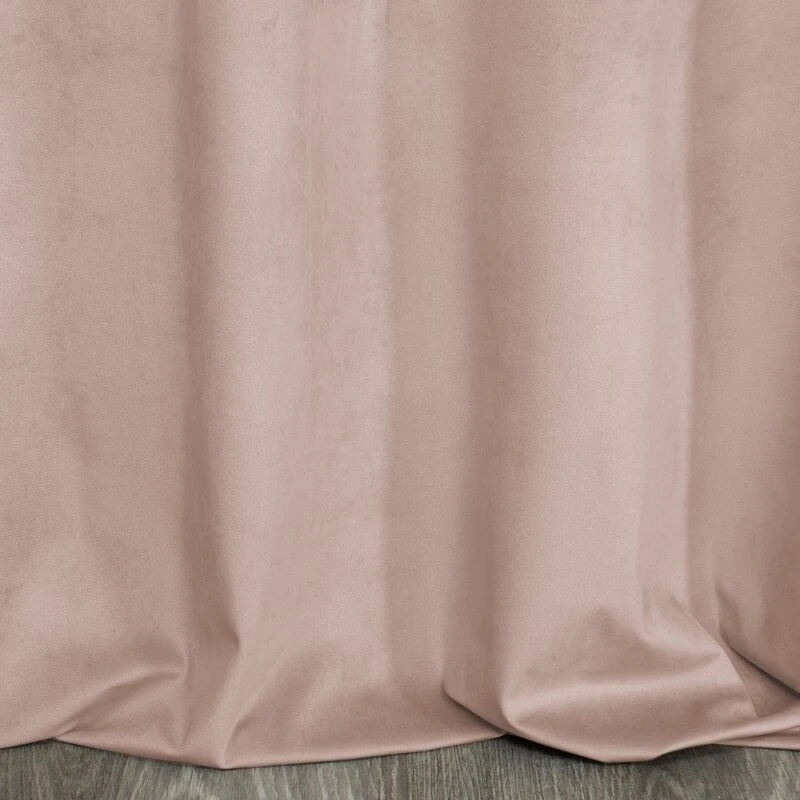 ZASŁONA GOTOWA PERI 140 X 250 CM PUDROWY RÓŻ