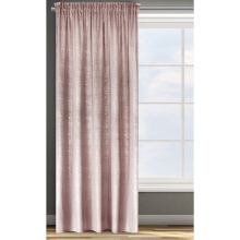 ZASŁONA GOTOWA D91 CYPR NA TAŚMIE 140 X 270 CM PUDROWY RÓŻ