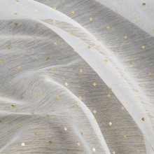 FIRANA GOTOWA SIBEL 140 X 250 CM BIAŁY