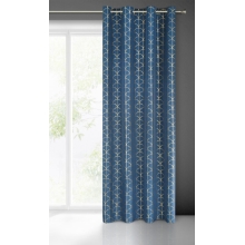 ZASŁONA GOTOWA CANDE 140 X 250 CM GRANATOWY