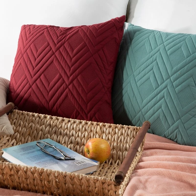 POSZEWKA DESIGN91 40 X 40 CM CIEMNOZIELONY