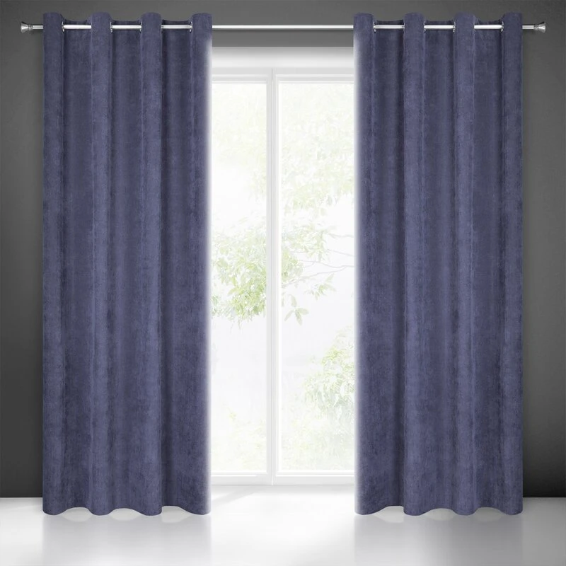 ZASŁONA GOTOWA JULIE 140 X 250 CM GRANATOWY