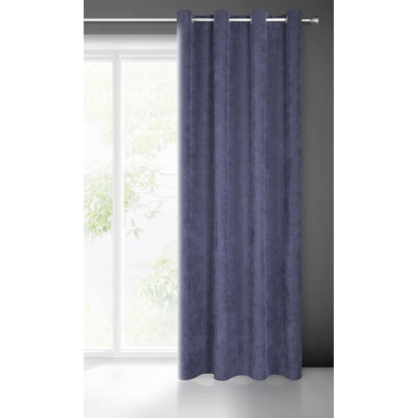 ZASŁONA GOTOWA JULIE 140 X 250 CM GRANATOWY