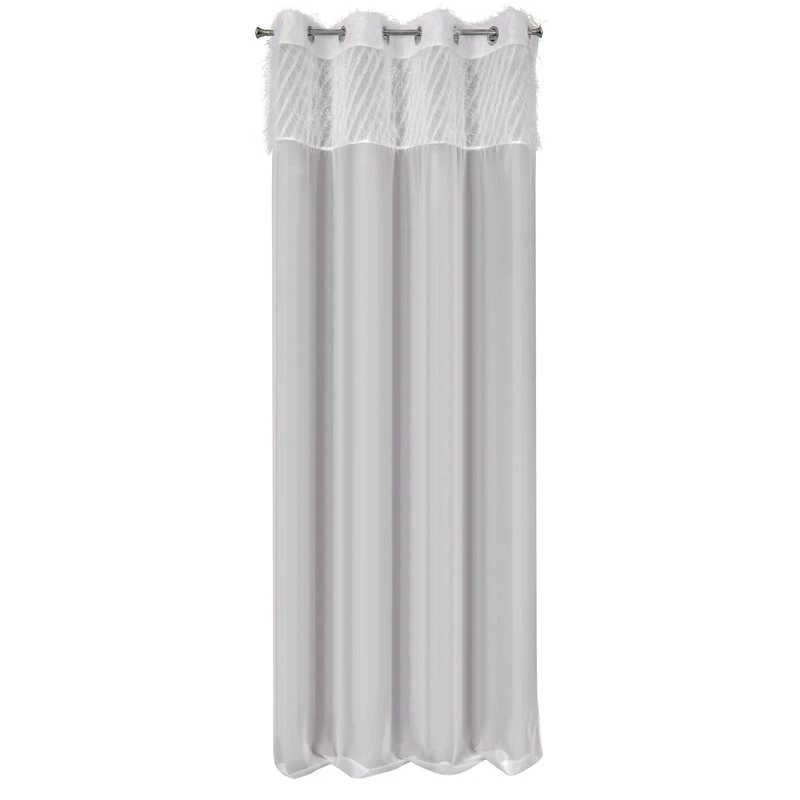 ZASŁONA GOTOWA AMIRA 140 X 250 CM JASNOSZARY