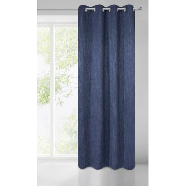 ZASŁONA GOTOWA ROSSIE 140 X 250 CM GRANATOWY