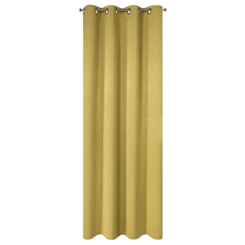 ZASŁONA GOTOWA ROSSIE 140 X 250 CM MUSZTARDOWY