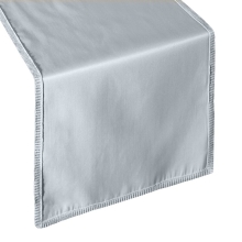 OBRUS DEKORACYJNY 35 X 140 CM POPIELATY