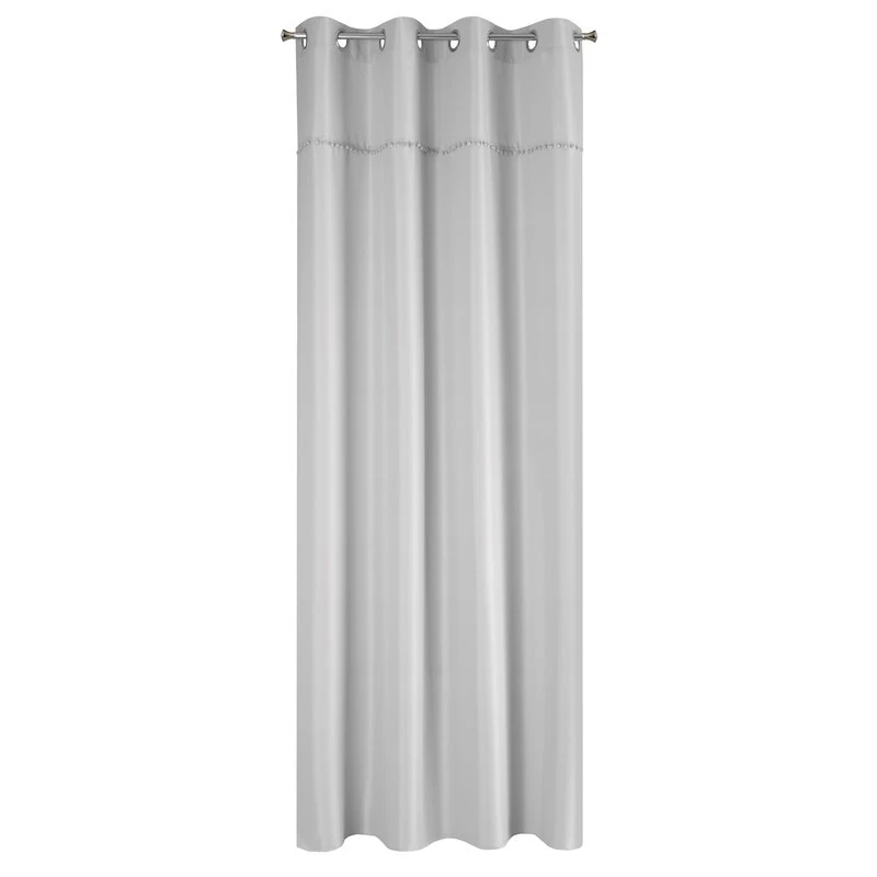 ZASŁONA GOTOWA DEFNE 135 X 260 CM STALOWY
