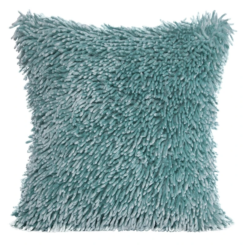 POSZEWKA SHAGGY 1 40 X 40 CM MIĘTOWY