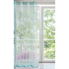 FIRANA GOTOWA ANIKA 140 X 250 CM TURKUSOWY