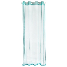 FIRANA GOTOWA ANIKA 140 X 250 CM TURKUSOWY