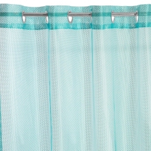 FIRANA GOTOWA ANIKA 140 X 250 CM TURKUSOWY