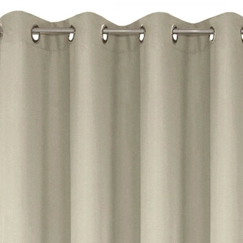 ZASŁONA GOTOWA RITA 140 X 250 CM CIEMNOBEŻOWY
