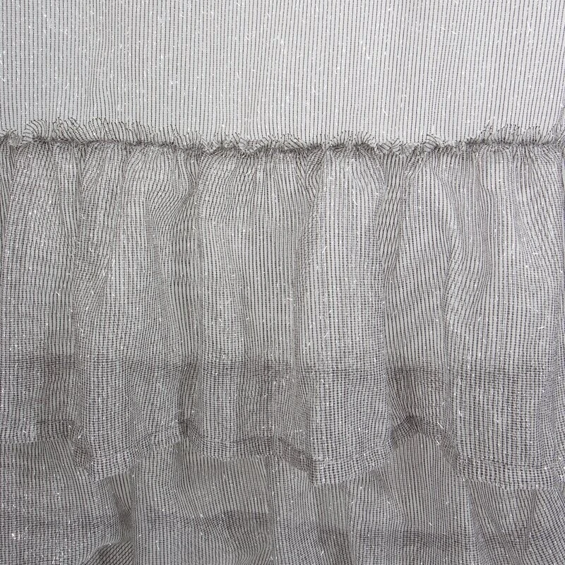 FIRANA GOTOWA RAJA NA TAŚMIE 140 X 270 CM SZARY