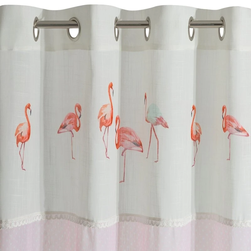 ZASŁONA GOTOWA FLAMINGO 140 X 250 CM JASNORÓŻOWY
