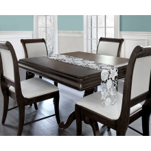 OBRUS ILONA 20 X 160 CM SREBRNY