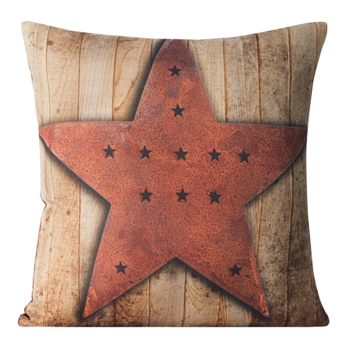 POSZEWKA STAR 11 40 X 40 CM BRĄZOWY