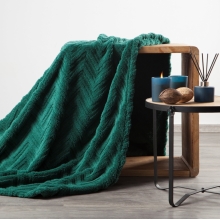 Zielone Narzuty na kanape i fotele Jodełka Zielone Narzuty na kanape i fotele Jodełka