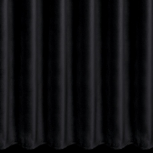 ZASŁONA GOTOWA MELANIE 140 X 270 CM CZARNA