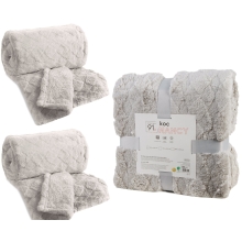 Jasno Szare Narzuty na kanape i fotele Nancy Jasno Szare Narzuty na kanape i fotele Nancy