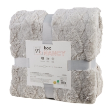 Jasno Szare Narzuty na kanape i fotele Nancy Jasno Szare Narzuty na kanape i fotele Nancy