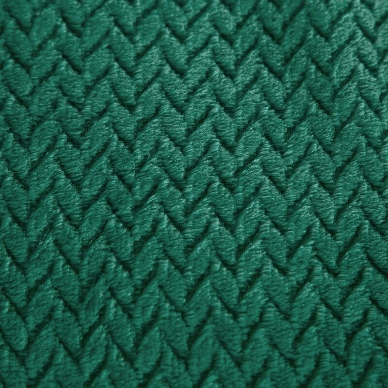 KOC NARZUTA  CINDY 200 X 220 CM CIEMNO ZIELONY