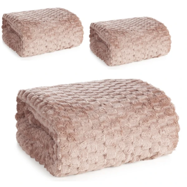 Mocha Beż Narzuty na Kanape i fotele 170x210 + 2 x 70x160 C